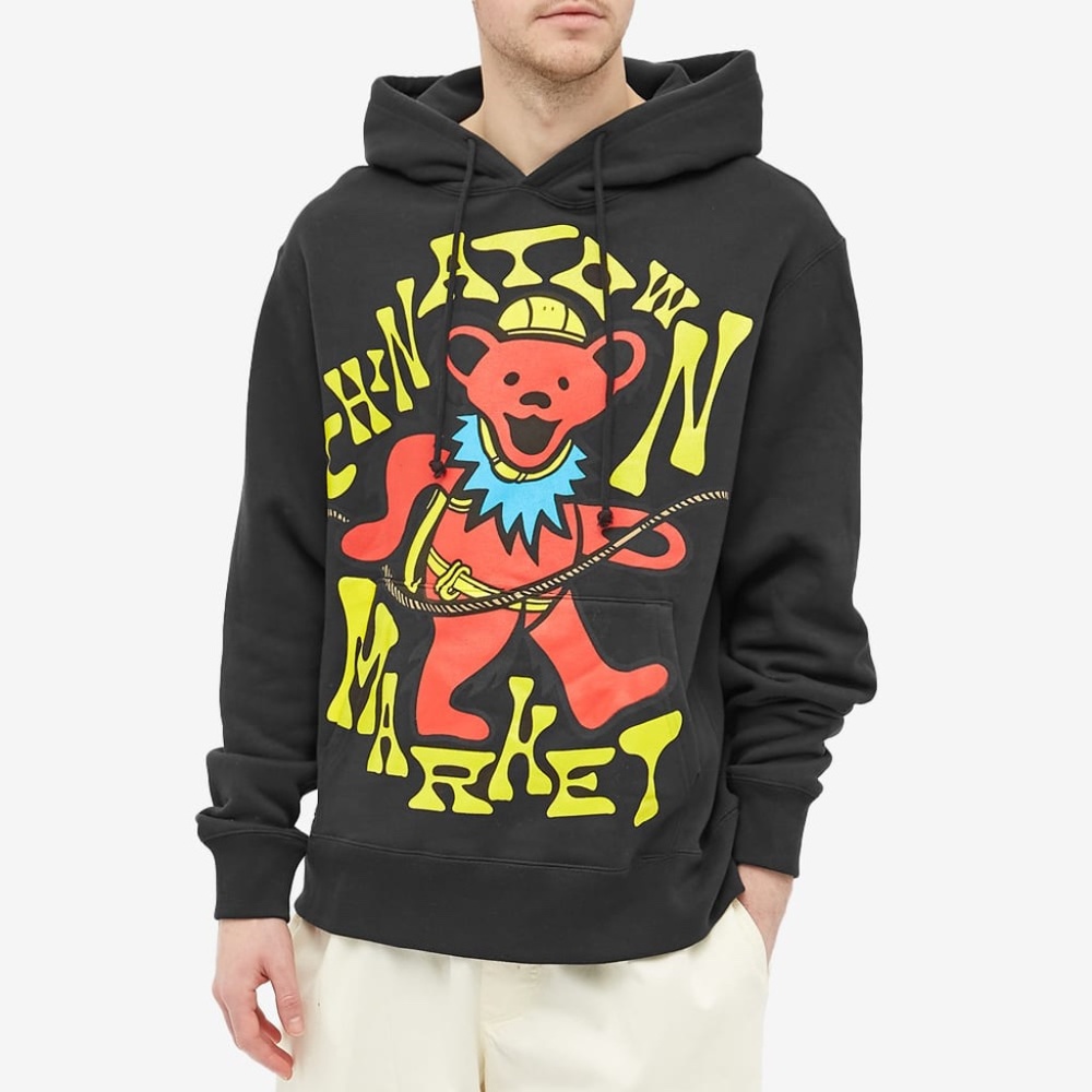 NEW China Town Market Grateful Dead New Grasp On Death Rock Climbing Hoodie